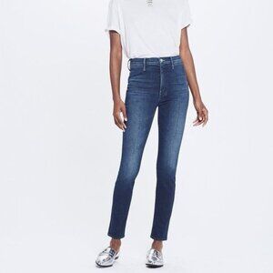 MOTHER The Swooner Coin Pocket Skinny Jeans Moonlust Privateer sz 30 Women's